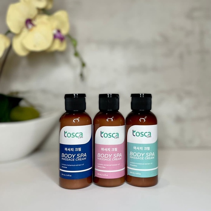 TOSCA Body Spa Massage Cream With Aromatherapy Krim Relaksasi Tubuh