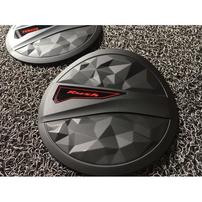 Tank Cover All New Rush 2018 UP Hitam Doff
