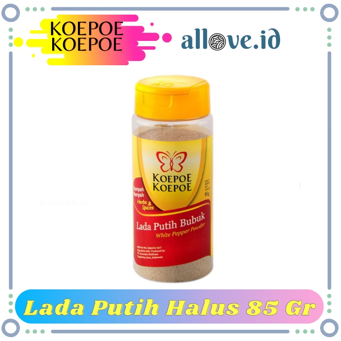 

Lada Putih Halus Koepoe Koepoe 85 gr