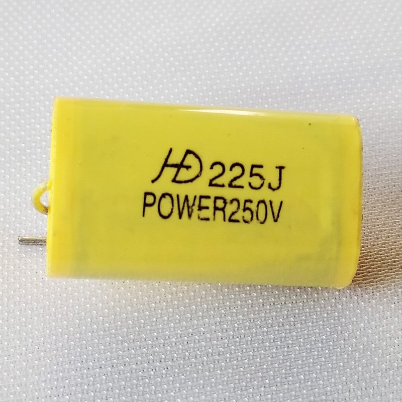 POLYESTER CAPACITOR 250V KAPASITOR KUNING AUDIOPHILER BENNIC SARINGAN TWEETER ELCO