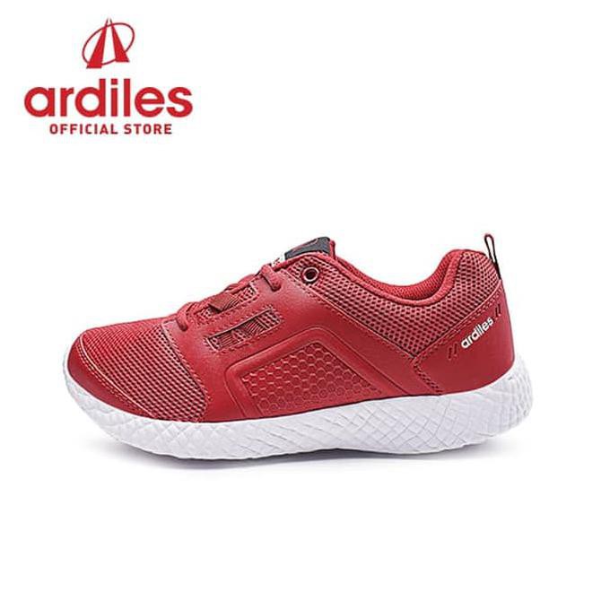 promo ardiles men bulova sepatu running - red - merah, 39 terbaru