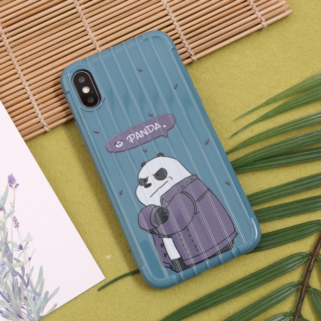 Bears Trunk Case For IPHONE REALME VIVO XIAOMI OPPO A1K F11 F9 K3 A3s A5s A7 Y91 Y93 Y95