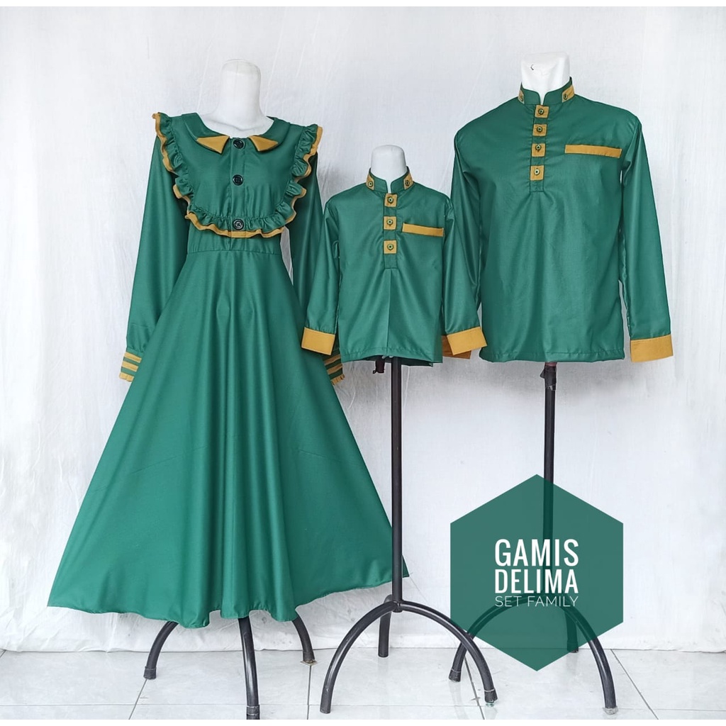 Gamis Delima | Gamis Anak Perempuan | Gamis Dewasa | Gamis Couple | Gamis Katun Toyobo | Baju Unik |