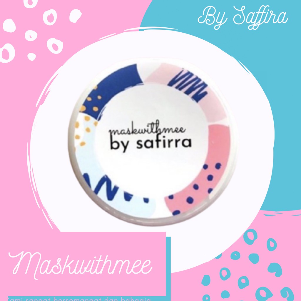 Masker Wajah & Rambut / Pemutih Badan & Penghilang Jerawat Maskwithmee by Safirra