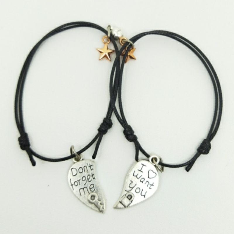 GELANG COUPLE MAGNET/GELANG MAGNET SEPASANG ( 2PCS)