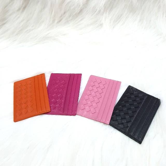 dompet kartu fashion kulit card holder wallet genuine leather aurora