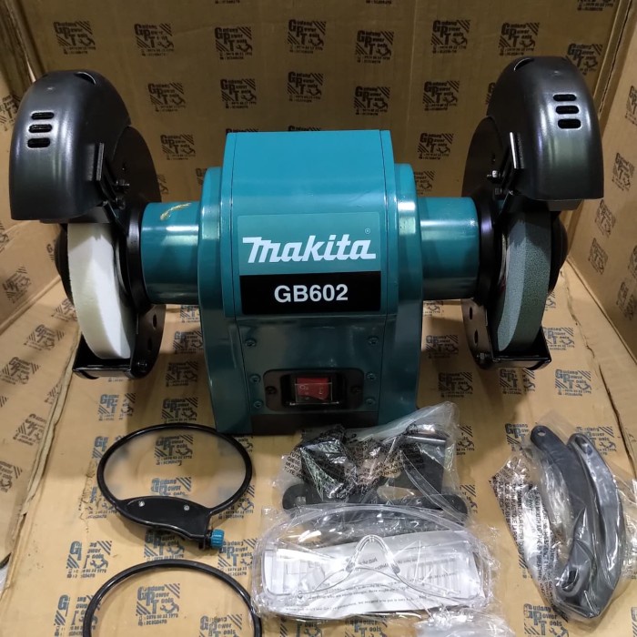 Mesin Gerinda Grinder Duduk 6" Bench Gerinda Grinder Makita GB602