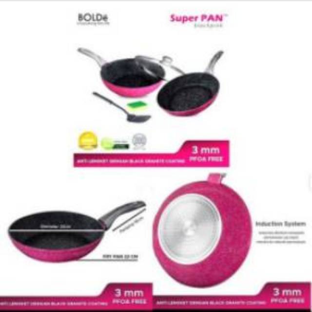 Jual Panci Penggorengan Super Pan Blackpink Bolde Shopee Indonesia