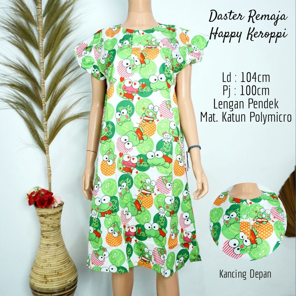 Daster Remaja Home Dress Katun Halus Motif Motif Bisa PIlih Karakter