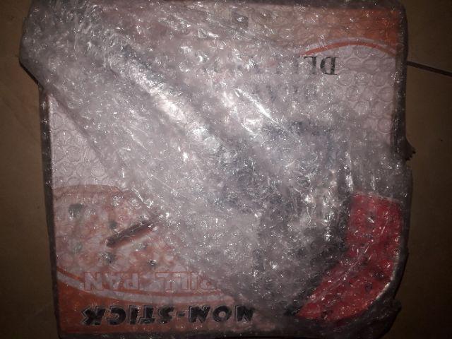 Square Grill Pan Teflon Non Stick Frying Pan Wajan Mini Bakar Alat Dapur Barbecue Panci Wajan