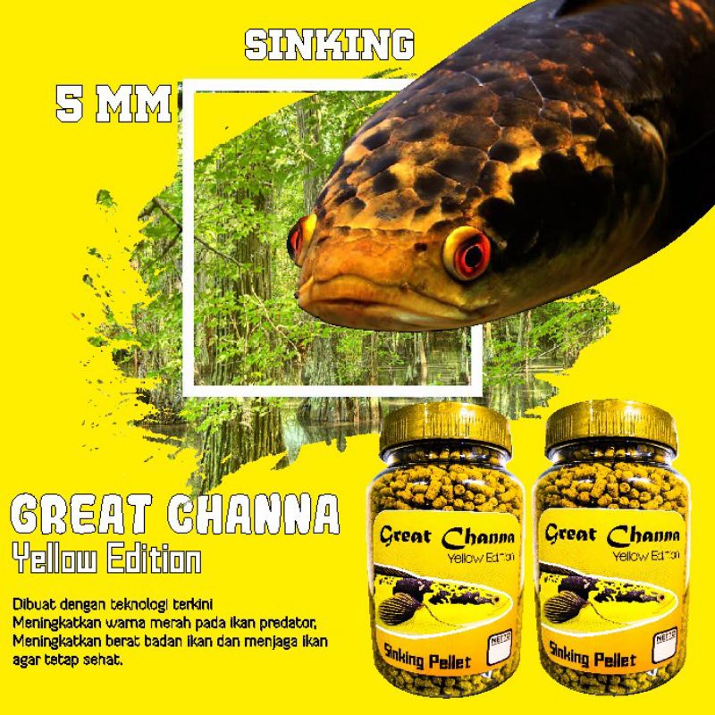 greet channa yellow pelet