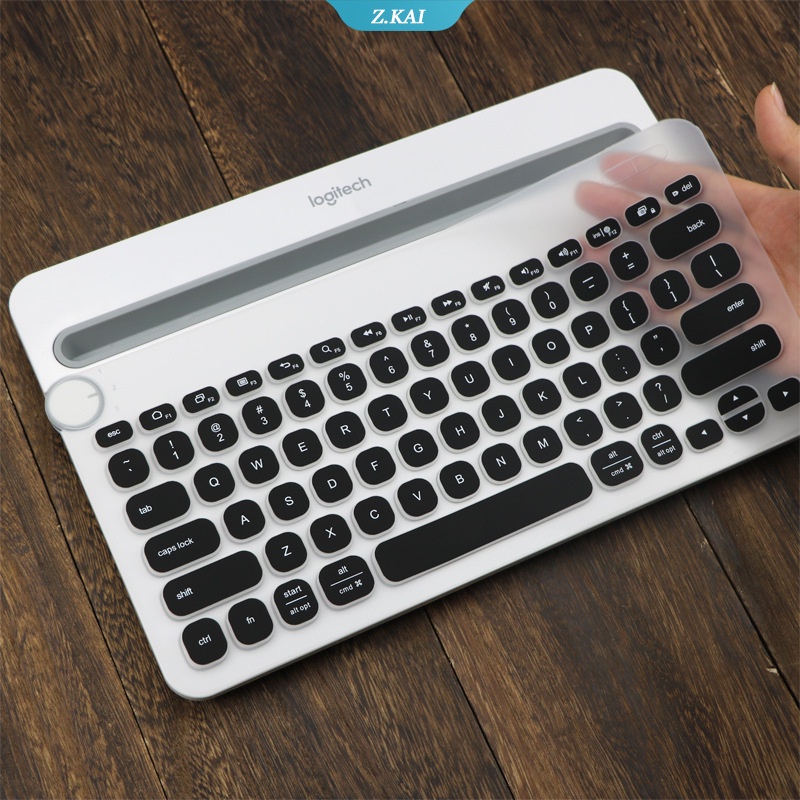 Film Pelindung Keyboard Logitech K480 Bahan Silikon Tahan Air Dan Debu Dapat Dicuci