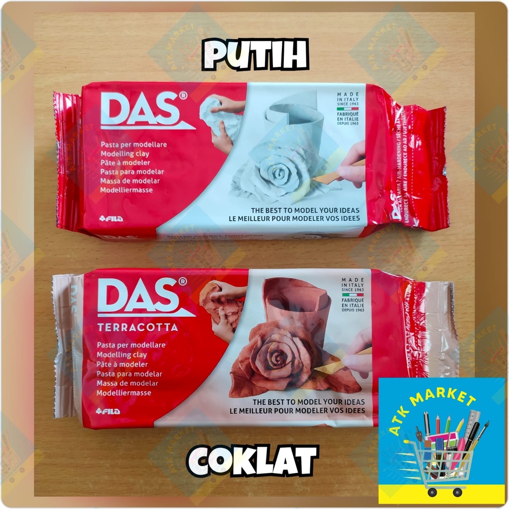 

DAS Air Dry Clay / Tanah Liat / Moddeling Clay 500 gram