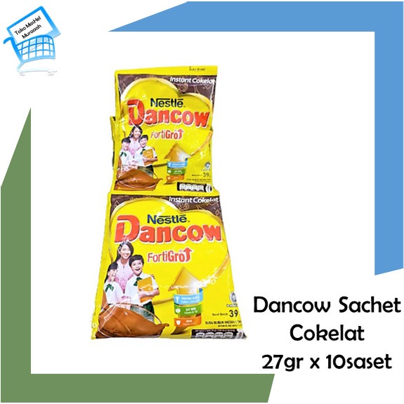 

b2011bb Dancow Instant Fortigro Sachet 27Gr X 10 Sachet (Renceng) - Putih Xa201As