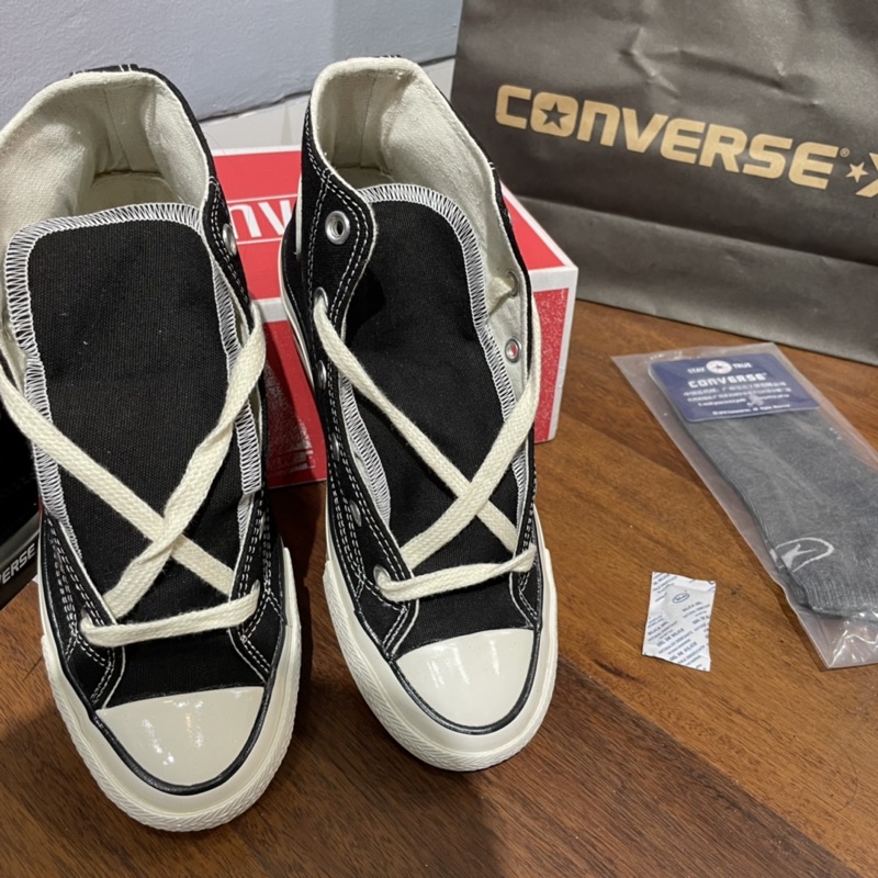 CONVERS BLACK CLASIK 70s HI PREMIUM IMPOR VIETNAM MURAH