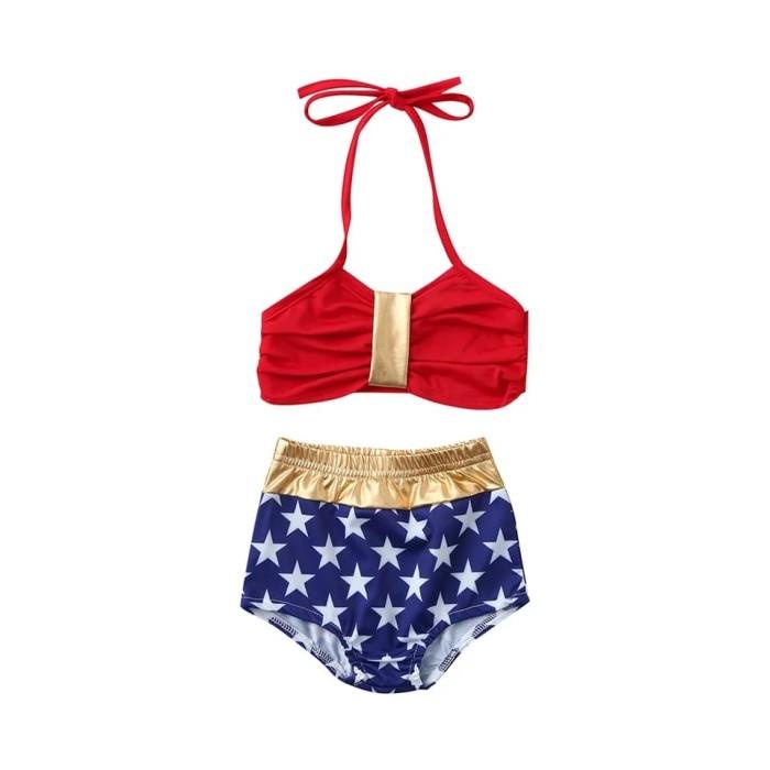 Swim Baby Bikini Bayi Perempuan Wonder Woman Baju Renang Baby Impor