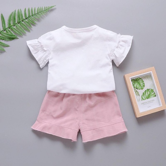 (Kiddiwear) Setelan anak cew korea cantik 1