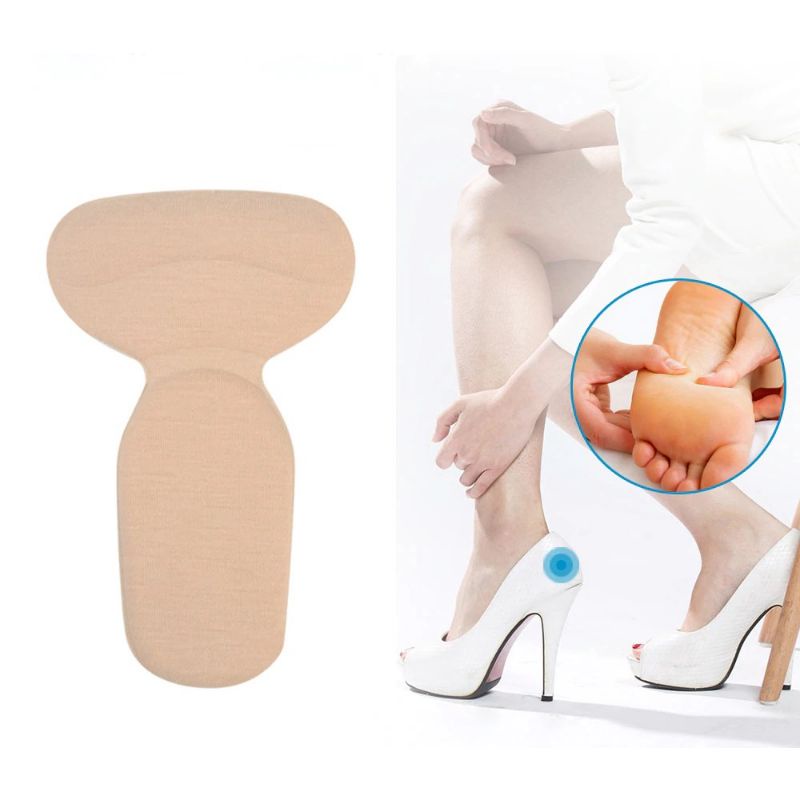 Insole Tumit Anti Lecet T-shape / Bantalan Sepatu Bagian Tumit Belakang