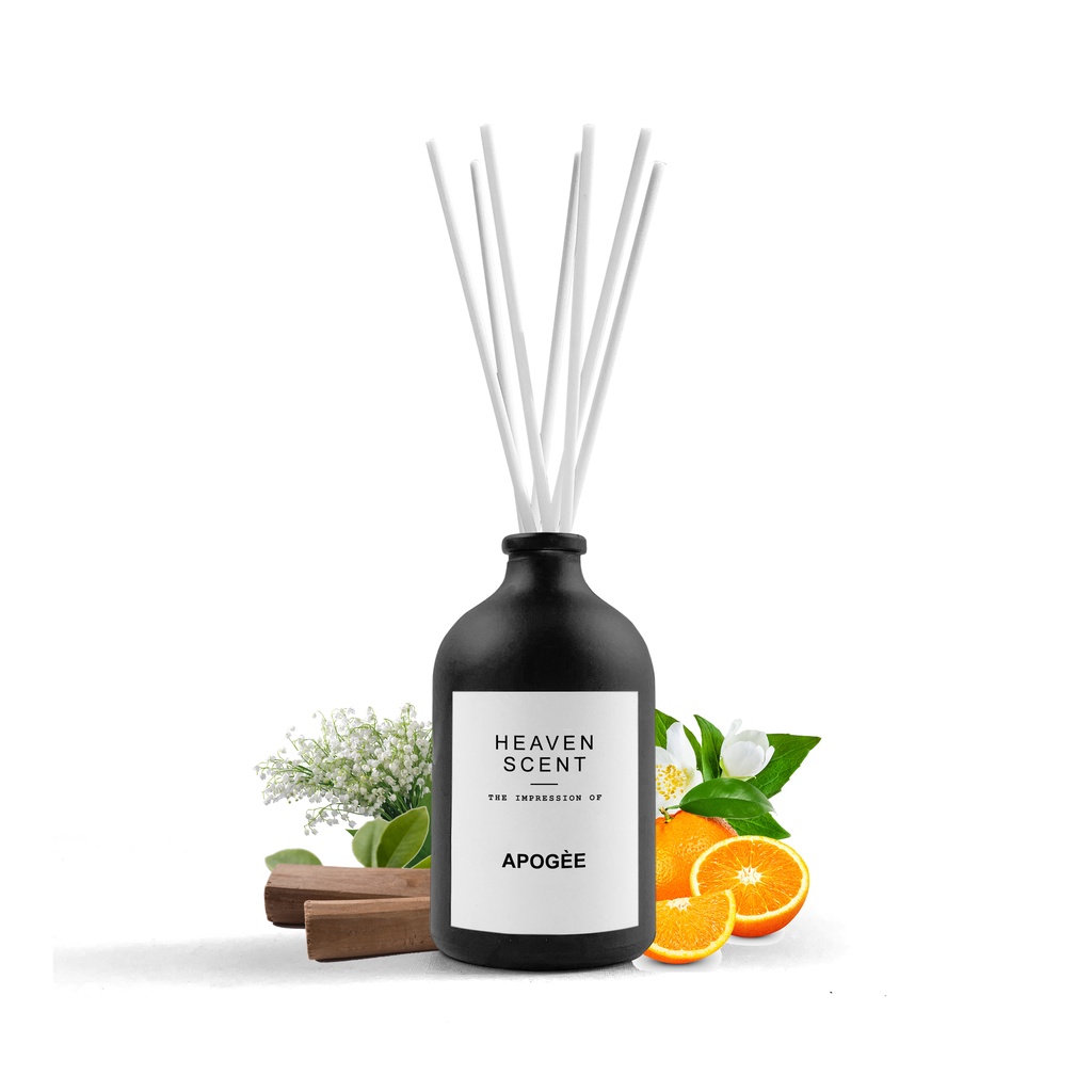 HEAVEN SCENT Luxury Reed Diffuser 100ml - Pengharum Ruangan Aromaterapi Inspired by Fragrances-LU Apogee