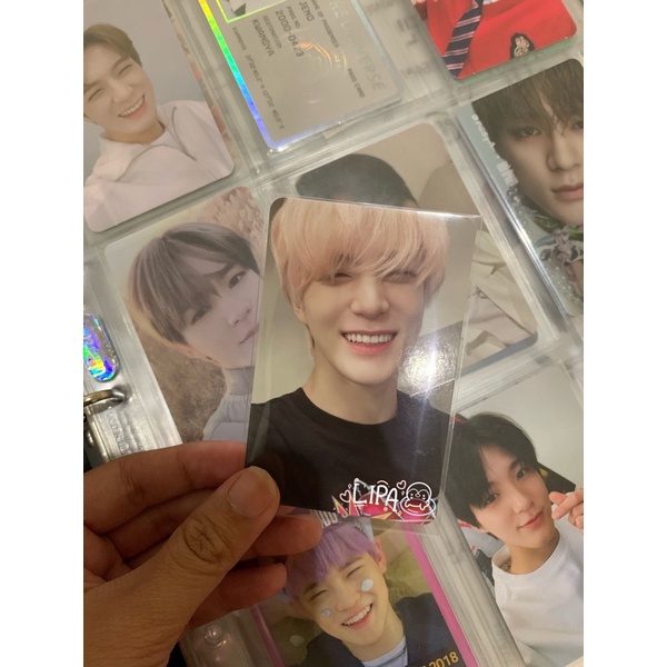 [BOOKED] PHOTOCARD JENO TSHIRT POP UP GLITCH MODE