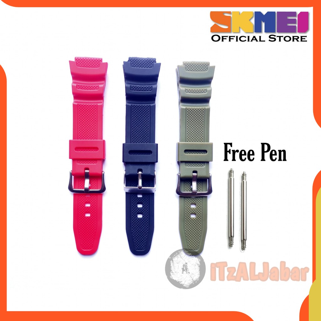 Tali jam tangan SKMEI 1496 Rubber strap Tali jam SKMEI 1496