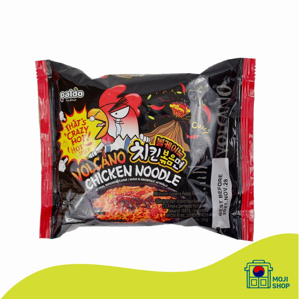 

VOLCANO CHICKEN by PALDO | MIE MI INSTAN GORENG RASA PEDAS NOODLE HOT AND SPICY RASA AYAM