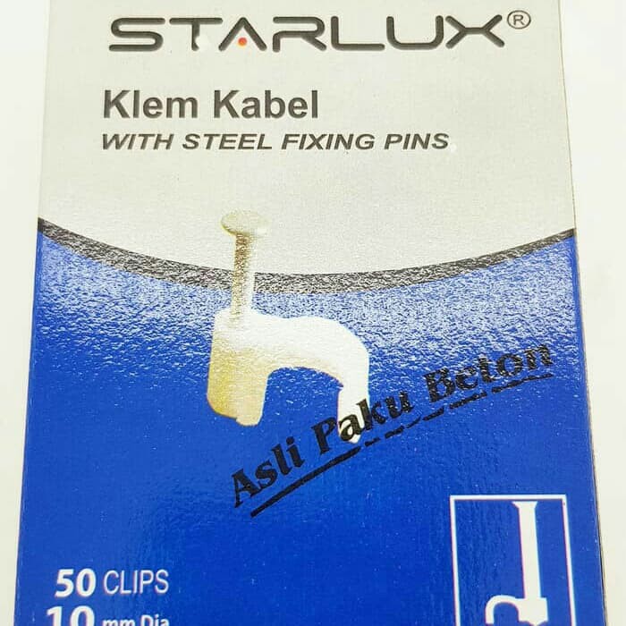 Order Langsung Klem kabel paku beton STARLUX Limited