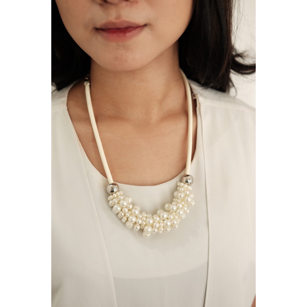 Kalung Mutiara Aksesoris Korea 552