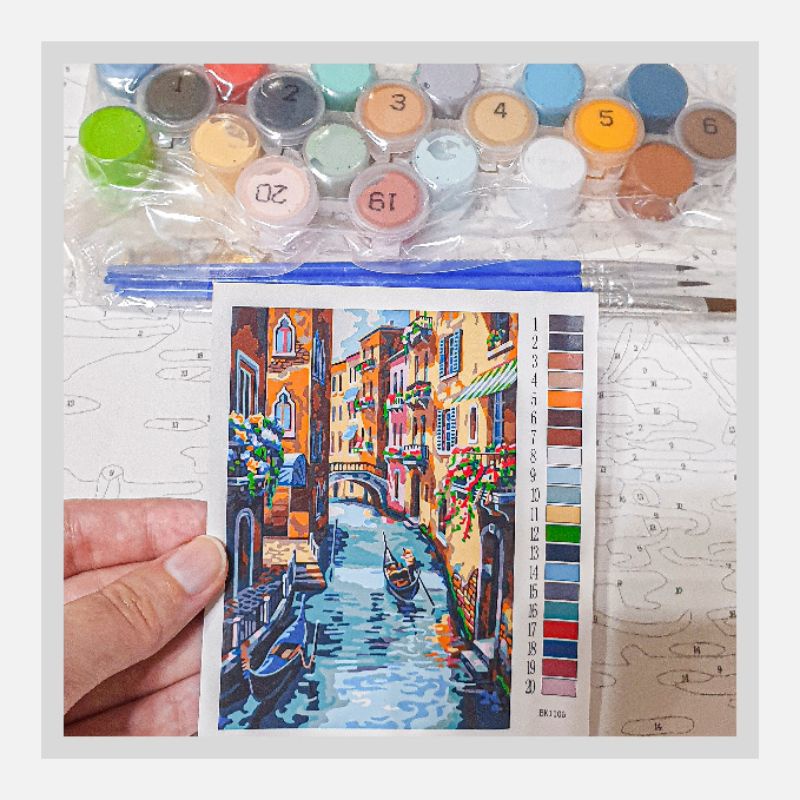 

DIY Paint by Numbers 'Venesia 2'