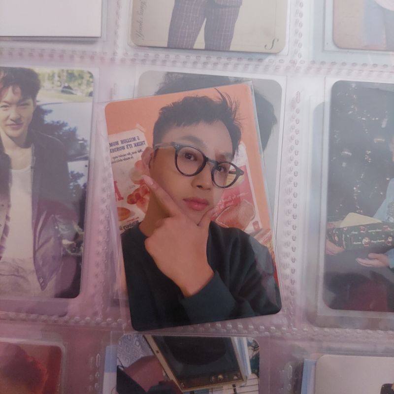 ( BOOKED ) photocard md fanmeet hyunsik btob home