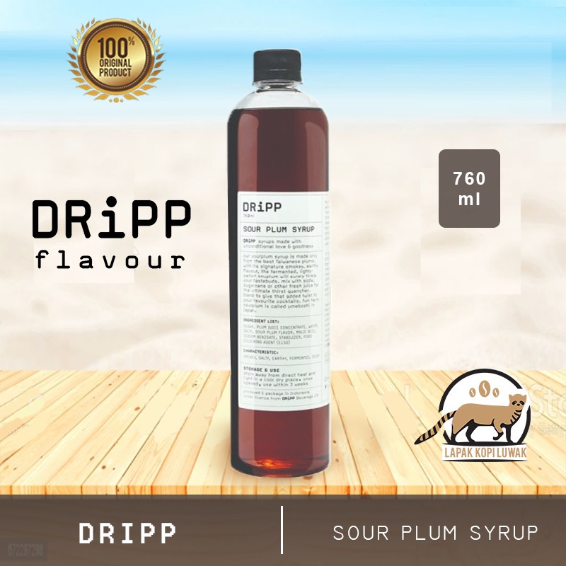 Dripp Syrup rasa Sour Plum