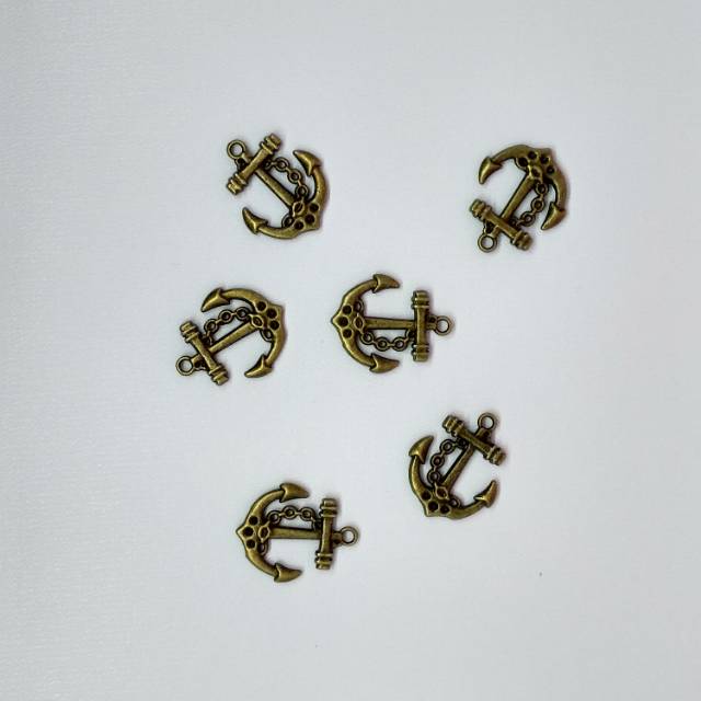 Bandul Charm Marine Jangkar Gelang Kalung Necklace Aksesoris
