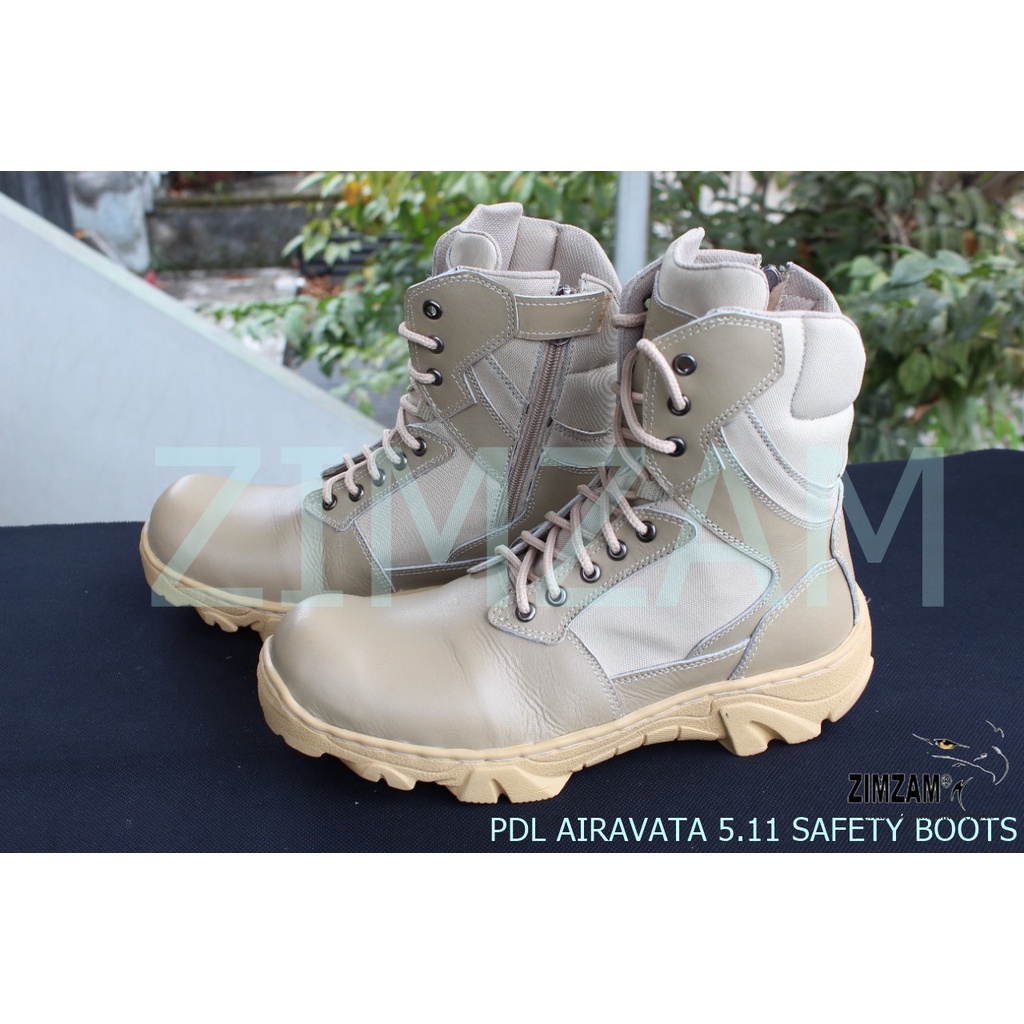 SEPATU PRIA PDL 5.11 AIRAVATA KULIT ASLI SAFTY BOOTS MURAH TERLARIS