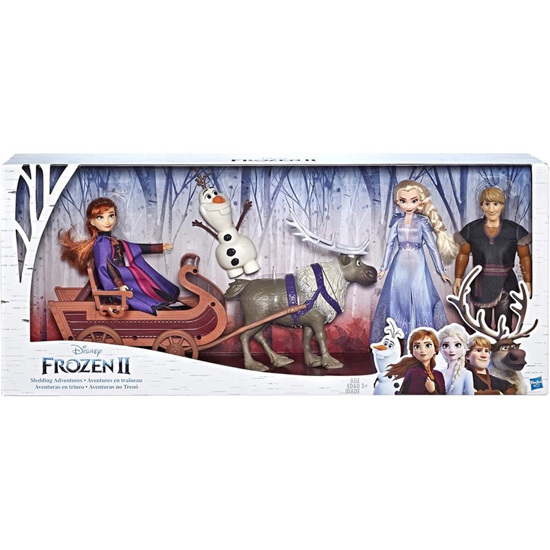 disney frozen sledding adventure