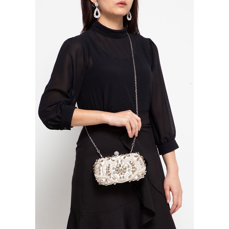 Aamour Pendant Jewelry Clutch Wanita
