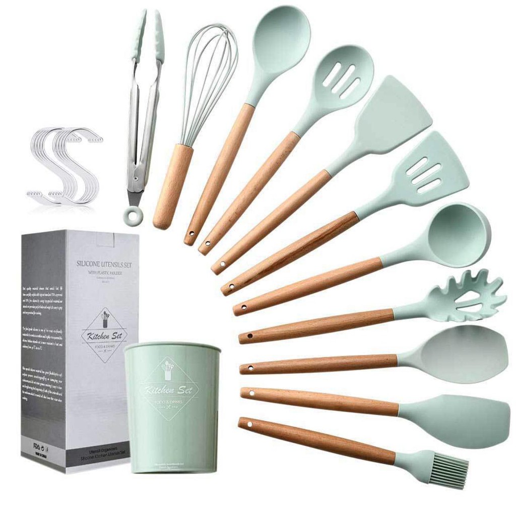 BATAMTOP1 TG0967-23 SET PERALATAN MASAK SUTIL SPATULA / PERALATAN MASAK