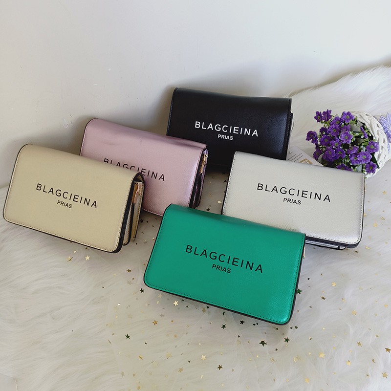 ready cod tas wanita selempang terbaru sling bag fashion kulit sintetis terbaru 2 tali