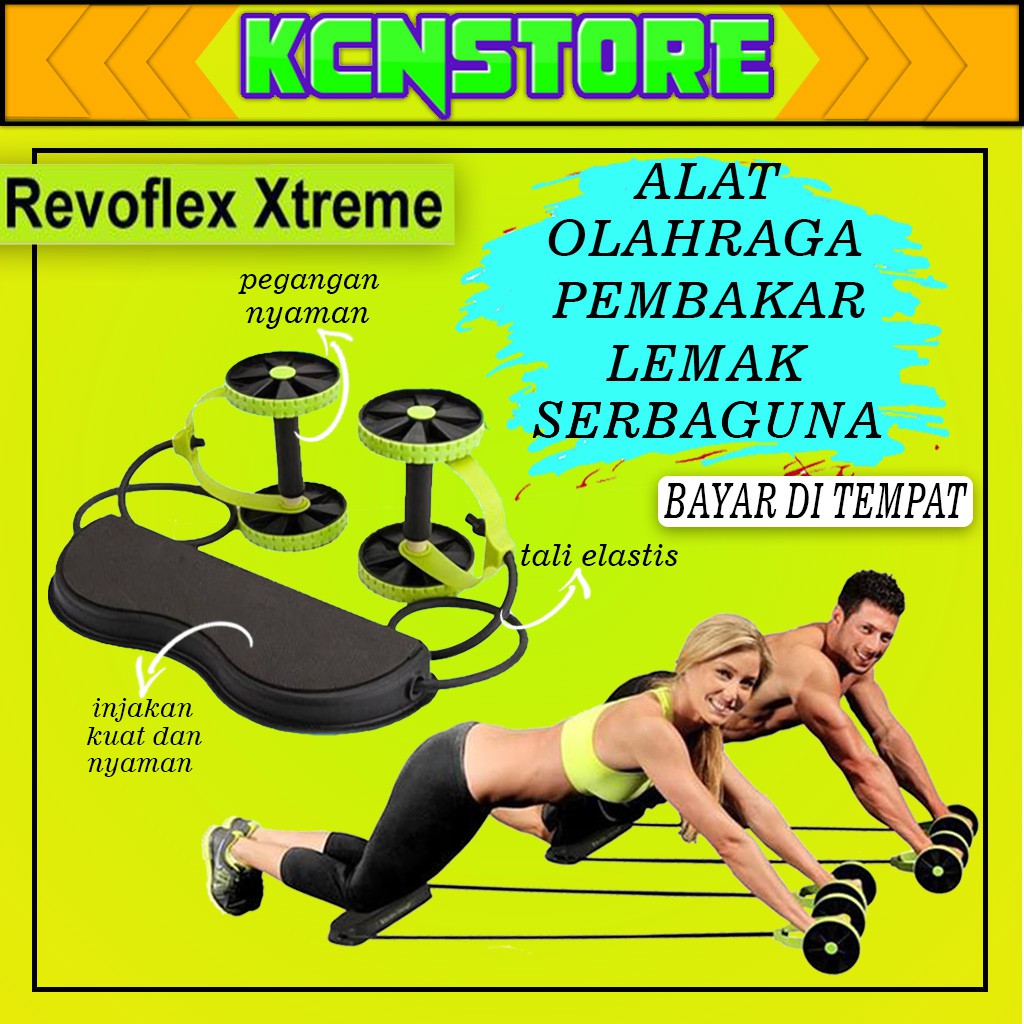 ALAT OLAHRAGA REVOFLEX XTREME FITNESS GYM DI RUMAH