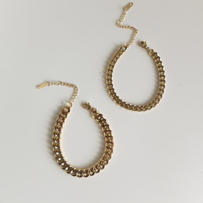 BEST SELLER CLYDE CUBAN BRACELET / GELANG