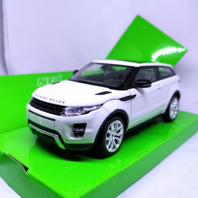 Diecast Miniatur Mobil Range Rover Evoque 1:24 Mainan Mobil Land Rover