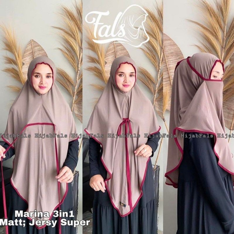 COD - JILBAB 3 IN 1 KERUT
