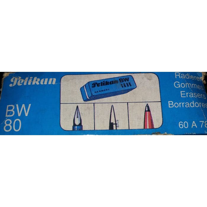 

TERBARU PENGHAPUS PULPEN PELIKAN BW 80 INK ERASER MADE IN GERMANY