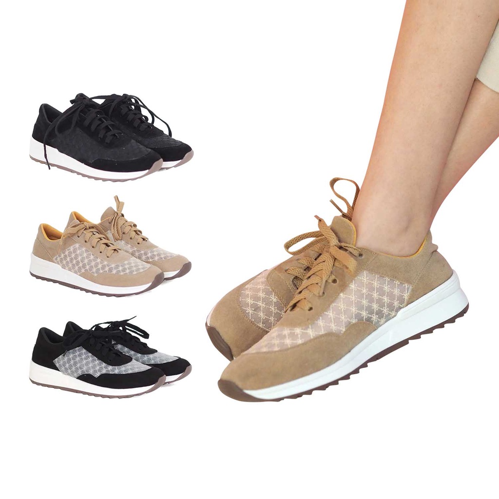 Polla Polly - Ara - Sepatu Sneakers Model Korea Wanita