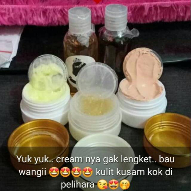 Crown Skincare paket Extra Glowing + Jelly Gold