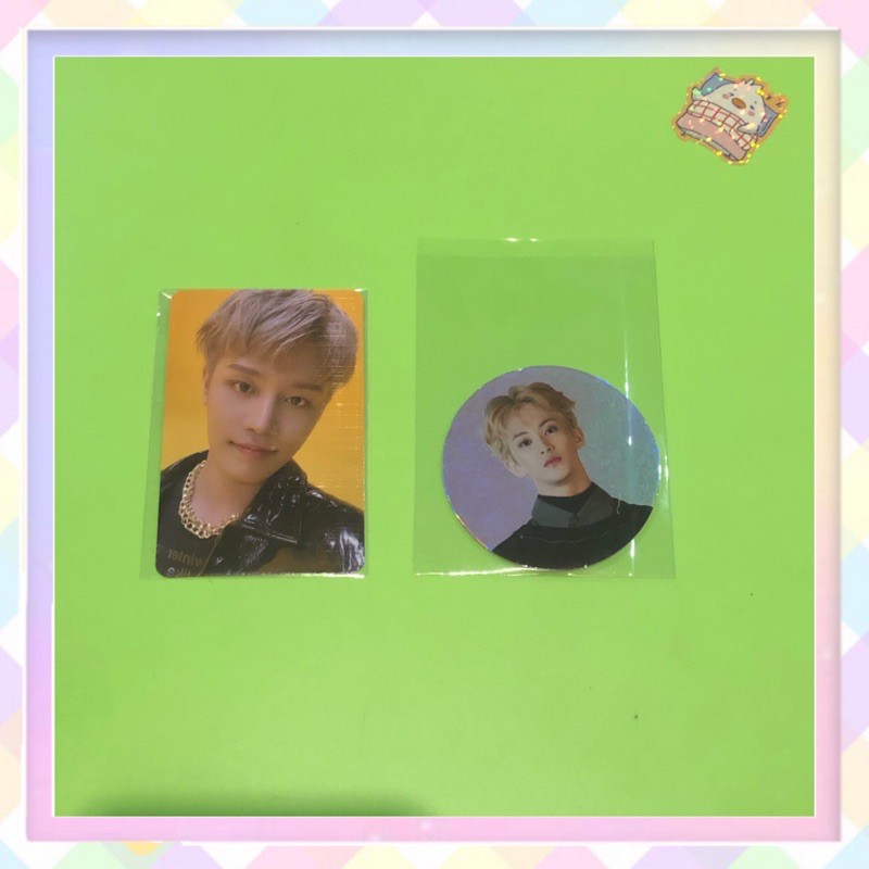 [ BACA DESKRIPSI ]CIRCLE CARD MARK SUHUM PAIRING WITH PHOTOCARD TAEIL NEO ZONE T VERSION