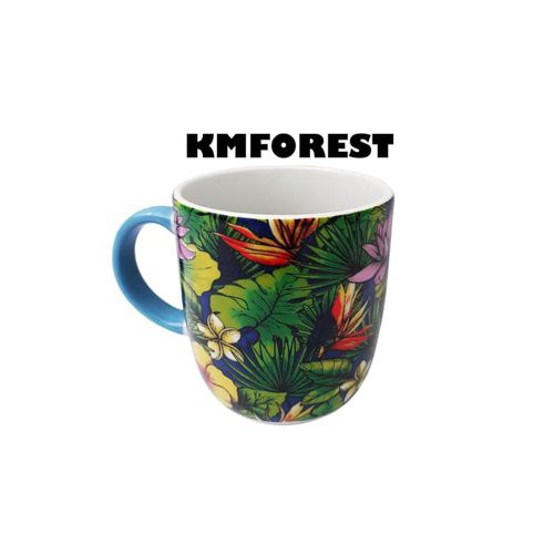 Ready Kopin Gelas Keramik Motif KPZ02CM- Mug Keramik- Cangkir Murah
