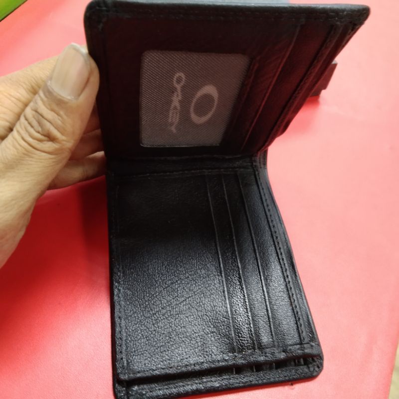 dompet kulit asli 3 dimensi untuk pria