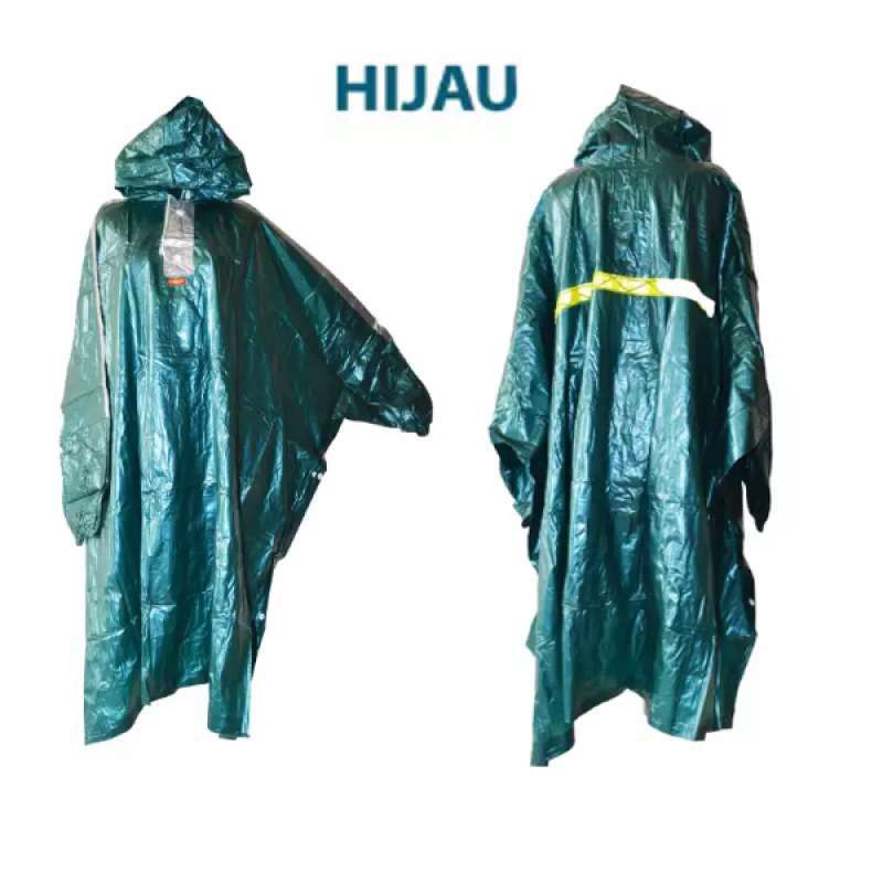 PROMO TERBARU! Jas Hujan Dewasa PREMIUM HIGH QUALITY Anti Sobek Jas Hujan Ponco Lengan Fuantasic703 Mantel Hujan Jubah Jas Hujan Kelelawar Bahan Tebal Anti Bocor / Perlengkapan Berkendara Motor