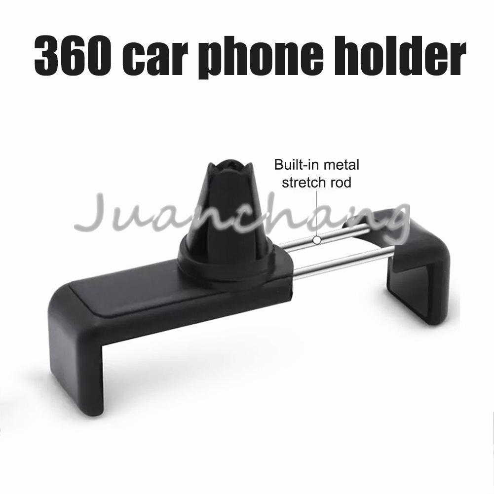 Bracket Klip Mount Ac Mobil Holder Penopang Handphone Universal Bahan ABS