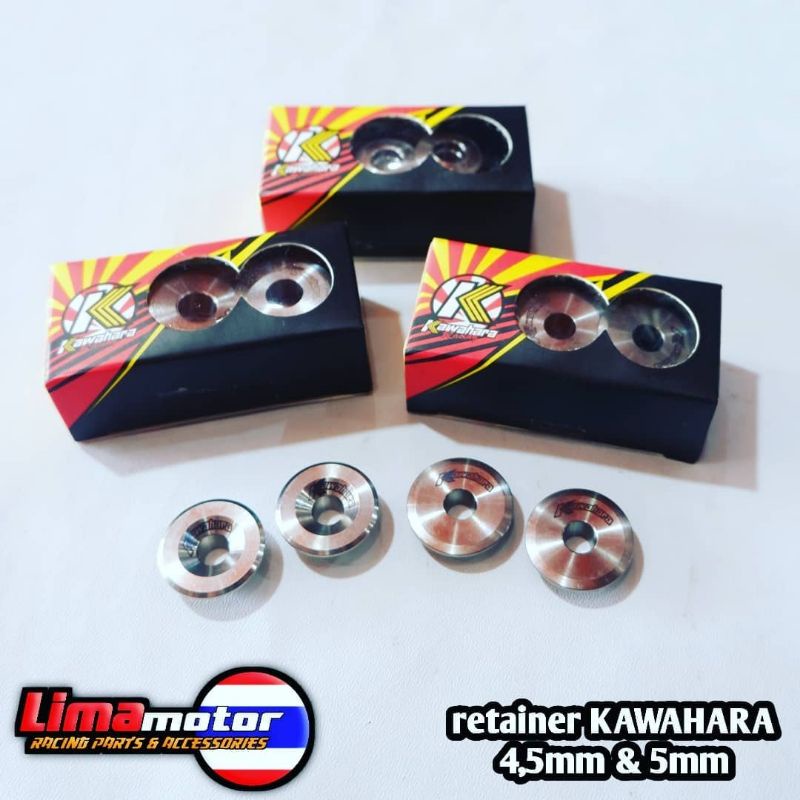 Retainer tatakan klep kuku klep KAWAHARA 4,5 mm 4,5mm 5mm 5 mm